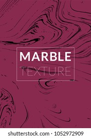 Marble Texture. Ink Splash. Colorful Fluid. Marble Textured Cool Cover, Party Flyers,  Magazine Cover, Catalog, Sale, Announcement. Gradient Vector Marble Texture. Size A4. 