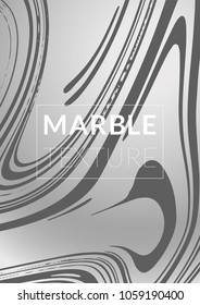 Marble Texture. Ink Splash. Colorful Fluid. Poster, Brochure, Invitation, Simple Design Presentation,  Magazine Cover, Catalog, Sale, Announcement. Gradient Vector Marble Texture. Size A4. 