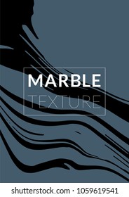 Marble Texture. Ink Splash. Colorful Fluid. Marble Textured Cool Cover, Party Flyers,  Business Card, Poster Design, Futurist Title Page. Gradient Vector Marble Texture. Size A4. 