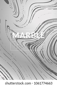 Marble Texture. Ink Splash. Colorful Fluid. Poster, Brochure, Invitation, Simple Design Presentation,  Magazine Cover, Catalog, Sale, Announcement. Gradient Vector Marble Texture. Size A4. 