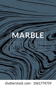 Marble Texture. Ink Splash. Colorful Fluid. Marble Textured Cool Cover, Party Flyers,  Business Card, Poster Design, Futurist Title Page. Gradient Vector Marble Texture. Size A4. 