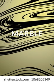 Marble Texture. Ink Splash. Colorful Fluid. Poster, Brochure, Invitation, Simple Design Presentation,  Business Card, Poster Design, Futurist Title Page. Gradient Vector Marble Texture. Size A4. 