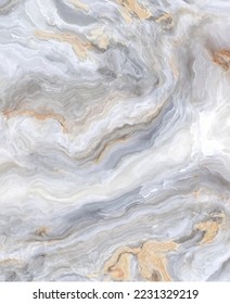 marble texture, for interior, covers, background, wallpaper for postcards, beige and dusty streaks, gray, flowing onyx