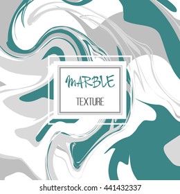 Marble texture. Marbling. Abstract background for website, banner, card, invitation, flyer. Vector illustration