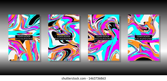 Marble texture. Paint splash. Colorful fluid. It can be used for poster, brochure, invitation, cover book, catalog. Vector illustration eps10