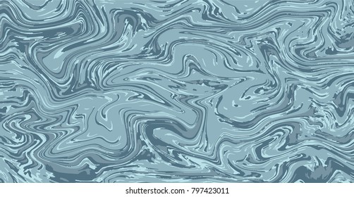 Marble texture seamless background. Abstract pattern for floor, stone, table, wall, wrapping paper. Textile seamless pattern business cover background. Ebru aqua ink painting on water. Vector. EPS 8.
