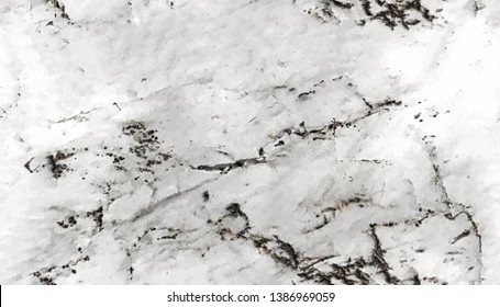 Marble texture seamless background. Realistic pattern for floor, stone, wall, wrapping paper. Seamless pattern background. Vector
