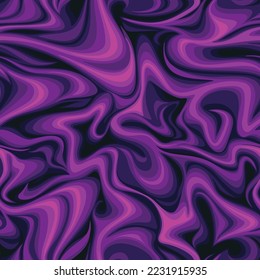 Marble texture seamless pattern. Abstract modern endless curve camo ornament for fabric and fashion textile print. Vector background.