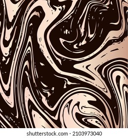 Marble Texture Vector Pink Liquid Paint Background. Fluid Paint Suminagashi Modern Pattern for Ice Cream, Cosmetics Ads, Wedding Invitation. Vintage Stone Marble Texture, Fading Painting Splash