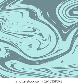Marble Texture Vector Square Liquid Paint Background. Fluid Paint Suminagashi Modern Pattern for Covers, Cosmetics Ads, Fashion Magazins. Retro Stone Marble Texture, Faded Painting Splash