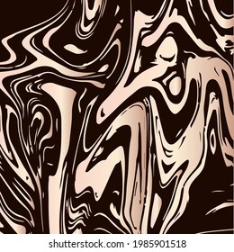 Marble Texture Vector Square Liquid Paint Background. Fluid Paint Suminagashi Trendy Pattern for Invitation Cards, Banners, Corporate Identity. Hipster Stone Marble Texture, Vivid Paint Splatter