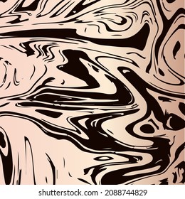 Marble Texture Vector Square Liquid Paint Background. Liquid Paint Suminagashi Trendy Pattern for Invitation Cards, Banners, Corporate Identity. Hipster Stone Marble Texture, Neon Painting Splash