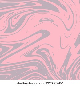 Marble Texture Vector Square Liquid Paint Background. Liquid Paint Suminagashi Trendy Pattern for Invitation Cards, Banners, Corporate Identity. Hipster Stone Marble Texture, Bright Paint Splatter