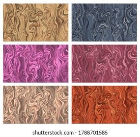 Marble texture wallpaper. Marbled stucco illustration. Set of paint splash. Abstract wave graphic acrylic trendy marble template. Unique fluid surface composition. Collection of artistic liquid canvas