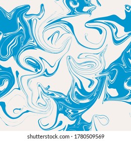 Marble Unique Seamless Pattern. Abstract Seamless pattern background
