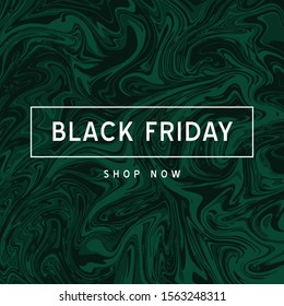 Marble vector art pattern. Modern and original liquid texture.
Sale banner template for social media. Feminine abstract background. Fluid modern style.Green and black malachite