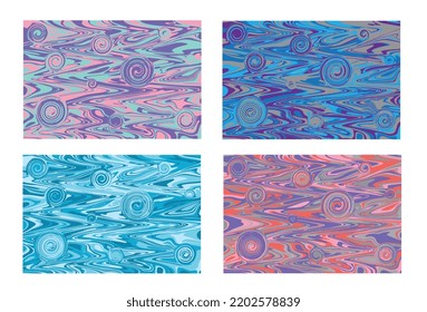 fondo vectorial de mármol colocompleto fondo ondulado 