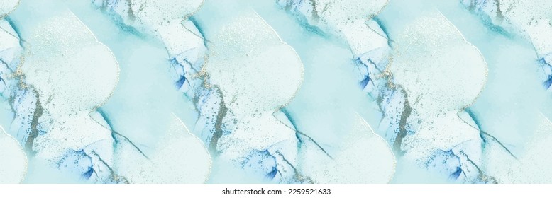 Marble Vector Ink. Bronze Water Color. Green Marble Watercolor. Foil Gradient Background. Gold Art Paint. Blue Fluid Elegant Pattern. Luxury Canvas. Alcohol Ink Watercolor. Luxury Seamless Painting.
