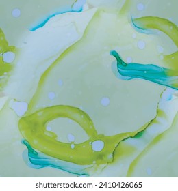 Marble Vector Ink. Luxury Marble. Gold Marble Watercolor. Foil Art Paint. Blue Gradient Background. Green Fluid Seamless Texture. Water Color Background. Vector Abstract Painting. Bronze Alcohol Ink.