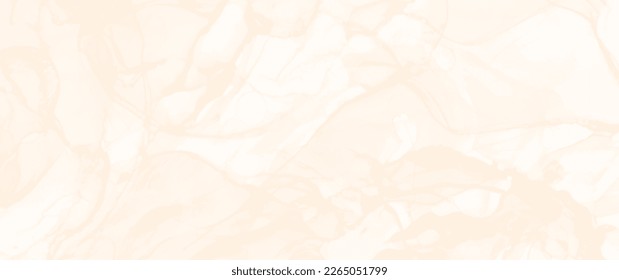 Marble vector texture background for cover design, poster, cover, banner, flyer, cards and design interior. Tile. Floor. Wall. Light beige stone texture. Hand-drawn luxury illustration.