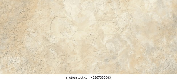 Marble vector texture background for cover design, poster, cover, banner, flyer, cards and design interior. Tile. Floor. Wall. Beige and grey stone texture. Hand-drawn luxury light illustration.