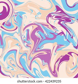 Marble vector texture, marbling abstract background illustration, marbling watercolor colorful ink