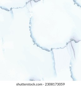 Marble Water Color. Water Color Background. Blue Alcohol Ink Marble. Gold Lilac Wall Tile. Luxury Abstract Repeat. Light Seamless Repeat. Blue Floor Marble Background. Gold Oriental Watercolor.