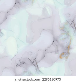 Marble Water Color. Blue Alcohol Ink Repeat. Blue Light Marble Background. Floor Seamless Repeat. Luxury Abstract Repeat. Gold Seamless Watercolor. Gold Lilac Ink Tile. Water Color Background.