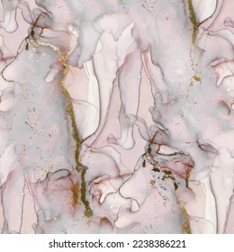 Marble Water Color. Gold Alcohol Ink Marble. Floor Marble Background. Pink Fluid Seamless Repeat. Pink Art Floor. Gold Oriental Watercolor. Purple Water Color Watercolor. Modern Abstract Painting.