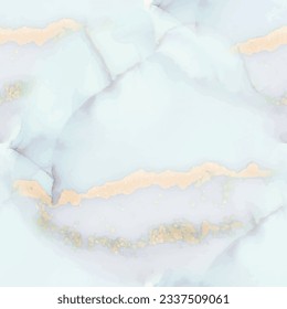 Marble Water Color. Gold Floor Marble Background. Luxury Seamless Template. Gold Alcohol Ink Marble. Blue Purple Wall Paint. Blue Gradient Watercolor. Wall Seamless Texture. Water Color Background.