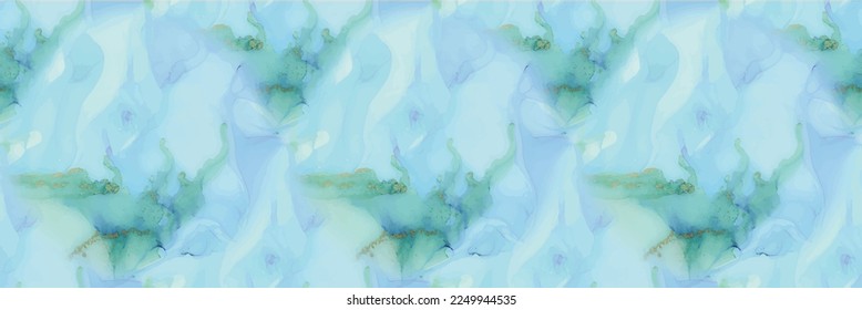 Marble Water Color. Green White Watercolor. Pink Abstract Background. Alcohol Ink Canvas. Vector Seamless Repeat. Bronze Ink Vector. Modern Abstract Template. Gold Art Paint. Blue Marble Watercolor.