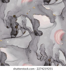 Marble Water Color. Pink Ink Floor. Pink Floor Seamless Repeat. Gold Alcohol Ink Repeat. Amethyst Alcohol Ink Watercolor. Gold Oriental Background. Light Marble Watercolor. Modern Seamless Painting.