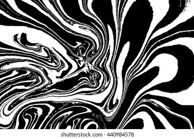 Marble wavy pattern. Abstract background illustration. Ebru, Turkish marbling art background. Suminagashi. Hand drawn marbling illustration technique. Watercolor stains, abstract background art.