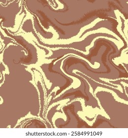 Marble Weird Line illustration Vector Seamless Pattern Art  