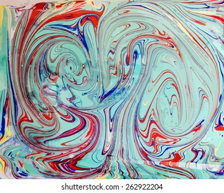 marbled artwork ebru texture, exotic abstract background 