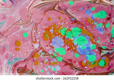 marbled artwork ebru texture, exotic abstract background 