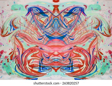 marbled artwork ebru texture, exotic abstract background 