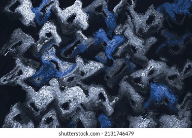 Marbled Effect, Backgrounds,Marbled blue abstract background.Abstract colorful background.
