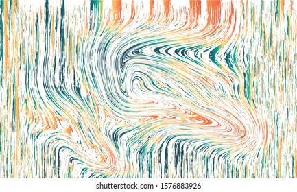 Marbled orange and green background texture. Colorful granite mineral wallpaper. Abstract colored paint mix
