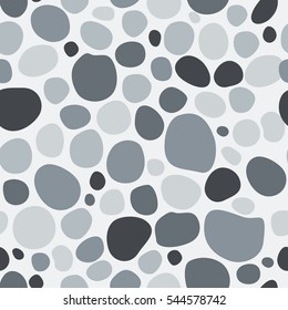 marbles pebbles seamless pattern