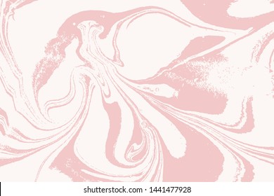 Marbling art eastern technique. Marble texture puzzle abstract background. Vector.
