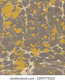 Marbling Art, Turkish art of water marbling.