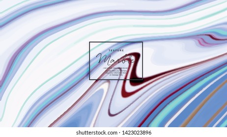Marbling effect Liquid marble texture design vector background
