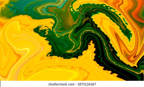 Marbling paint art cover designs. Colorful realistic textures.  Luxury backgrounds. Trendy pattern, graphic poster, geometric brochure, postcards. Vector illustration