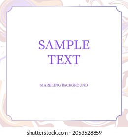 Marbling purple background. Vector Illustrator eps 10.