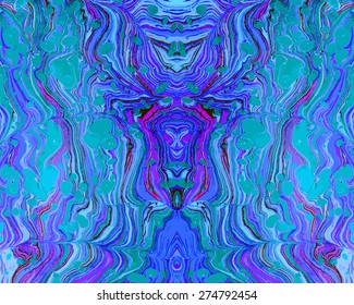 marbling style artwork ebru texture, exotic abstract background 