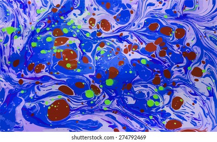 marbling style artwork ebru texture, exotic abstract background 