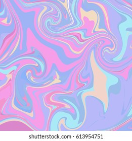 Marbling Texture design. Paint Divisions. Abstract background of pastel tones. Vector illustration 10 EPS.