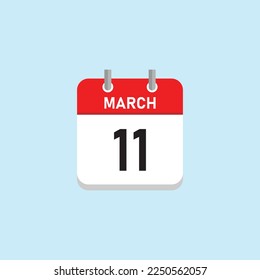 Diseño de Conceptos del 11 de Marzo. Ilustración vectorial.