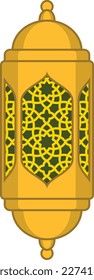 March 13, 2023: Vector Illustration of Lantern for Ramadan